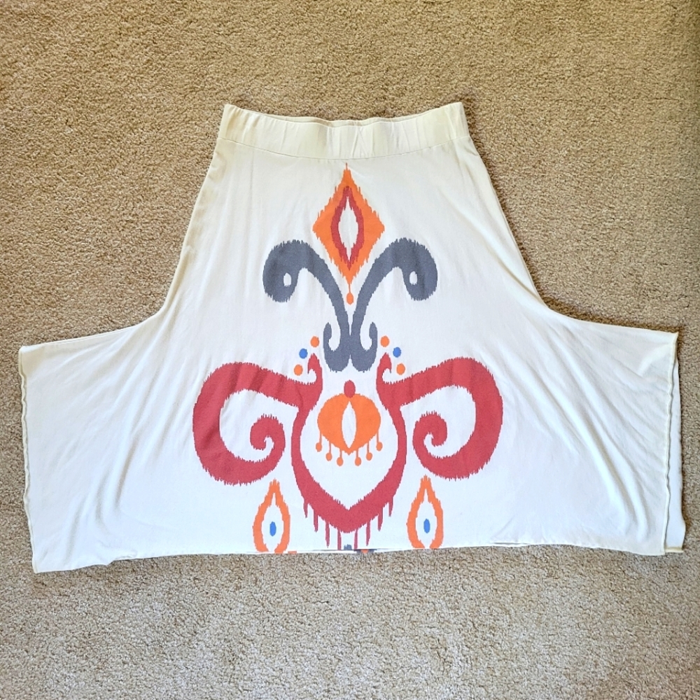 Title Nine cotton mid-length skirt